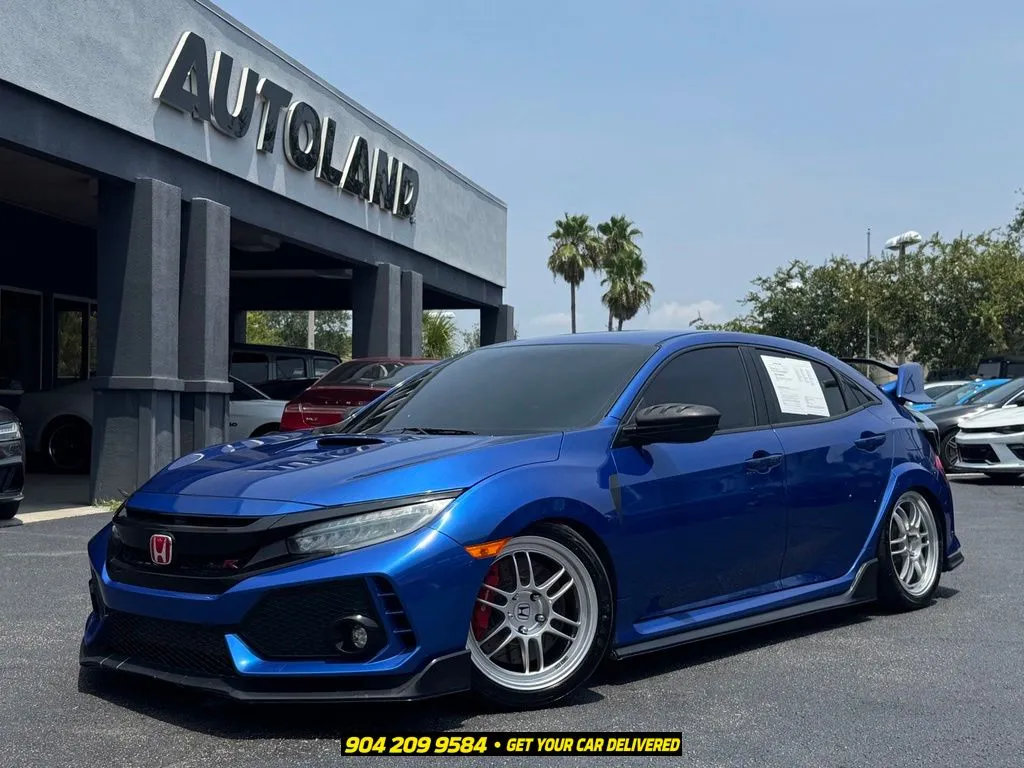 Blue 2019 Honda Civic Type R Touring for sale in Jacksonville, FL