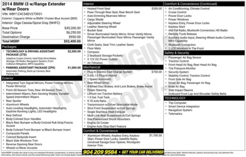 Photos of 2014 BMW i3 with Range Extender for sale in Jacksonville, FL at AUTOLAND