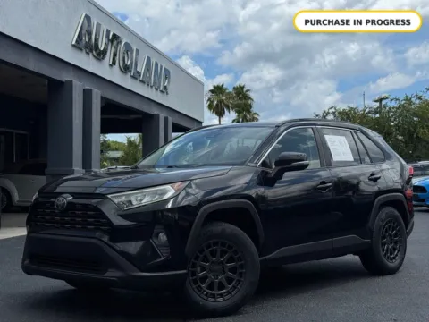 Black 2019 Toyota RAV4 XLE for sale in Jacksonville, FL