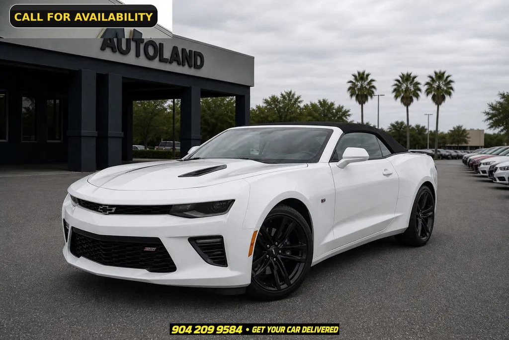 White 2016 Chevrolet Camaro SS for sale in Jacksonville, FL