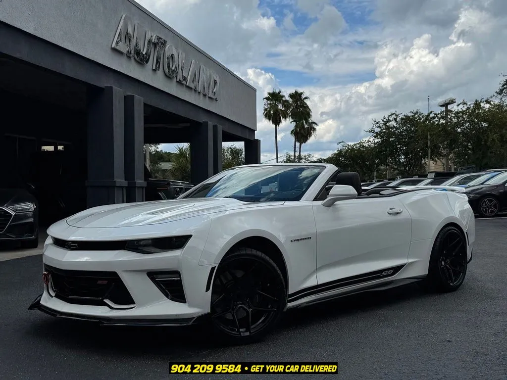 White 2016 Chevrolet Camaro SS for sale in Jacksonville, FL