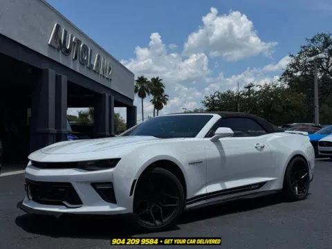 White 2016 Chevrolet Camaro SS for sale in Jacksonville, FL