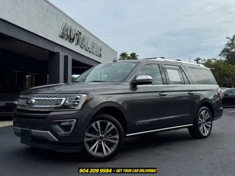 Gray 2020 Ford Expedition Max Platinum for sale in Jacksonville, FL