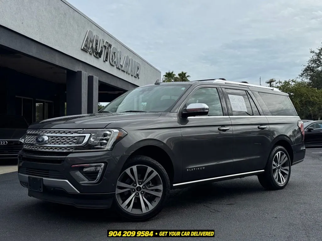 Gray 2020 Ford Expedition Max Platinum for sale in Jacksonville, FL