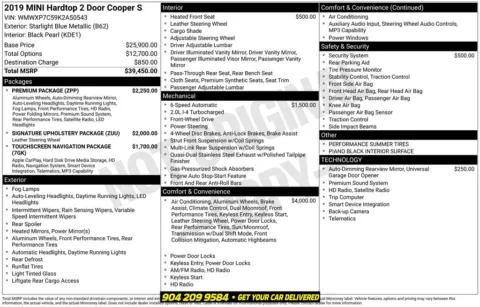 Photos of 2019 MINI Cooper S Classic for sale in Jacksonville, FL at AUTOLAND