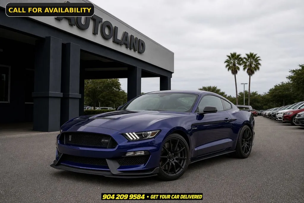 Blue 2016 Ford Mustang Shelby GT350 for sale in Jacksonville, FL