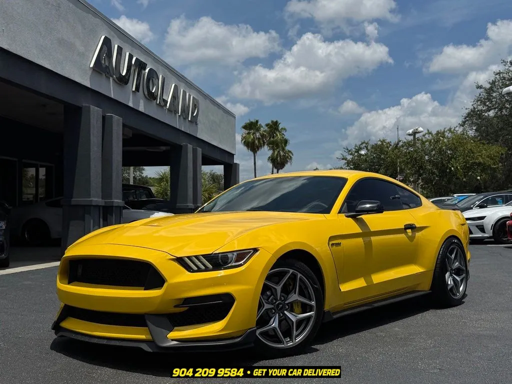 Yellow 2017 Ford Mustang Shelby GT350 for sale in Jacksonville, FL