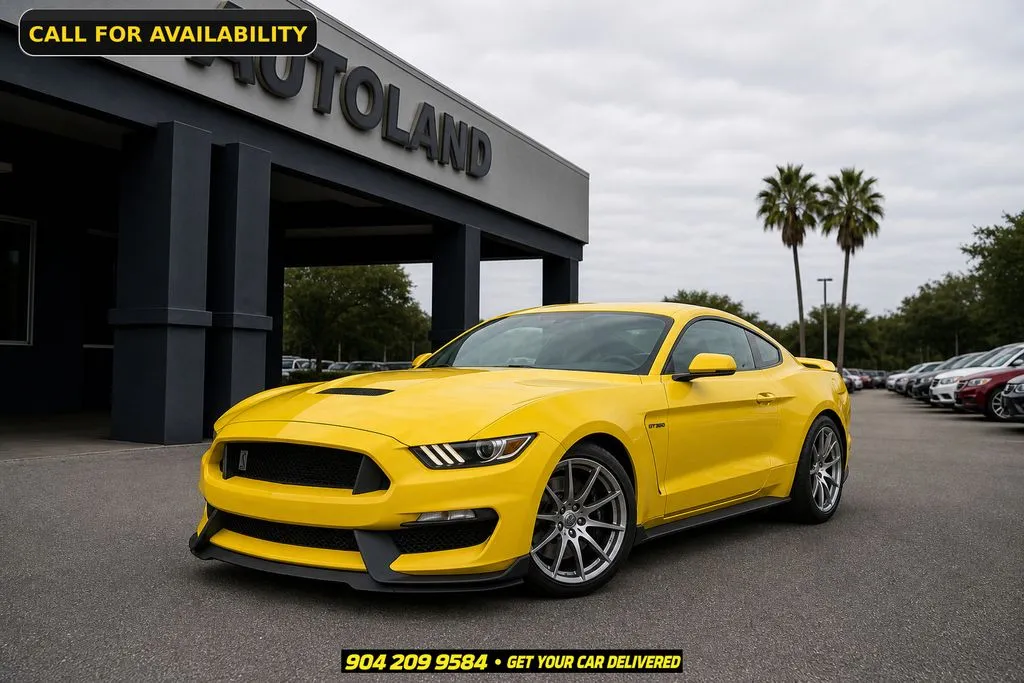 Yellow 2017 Ford Mustang Shelby GT350 for sale in Jacksonville, FL