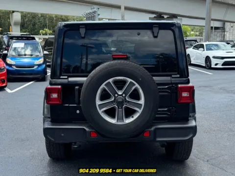 Another view of 2019 Jeep Wrangler Unlimited Sahara for sale in Jacksonville, FL at AUTOLAND