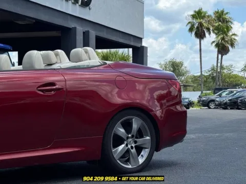 Another view of 2010 Lexus IS 350 C for sale in Jacksonville, FL at AUTOLAND