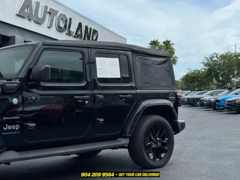 Another view of 2023 Jeep Wrangler Sahara 4xe for sale in Jacksonville, FL at AUTOLAND