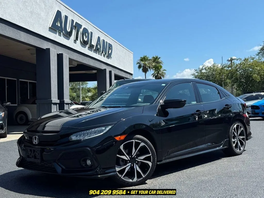 Black 2019 Honda Civic Sport Touring for sale in Jacksonville, FL