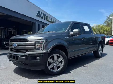 Gray 2019 Ford F-150 Lariat for sale in Jacksonville, FL