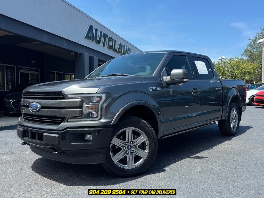 Gray 2019 Ford F-150 Lariat for sale in Jacksonville, FL