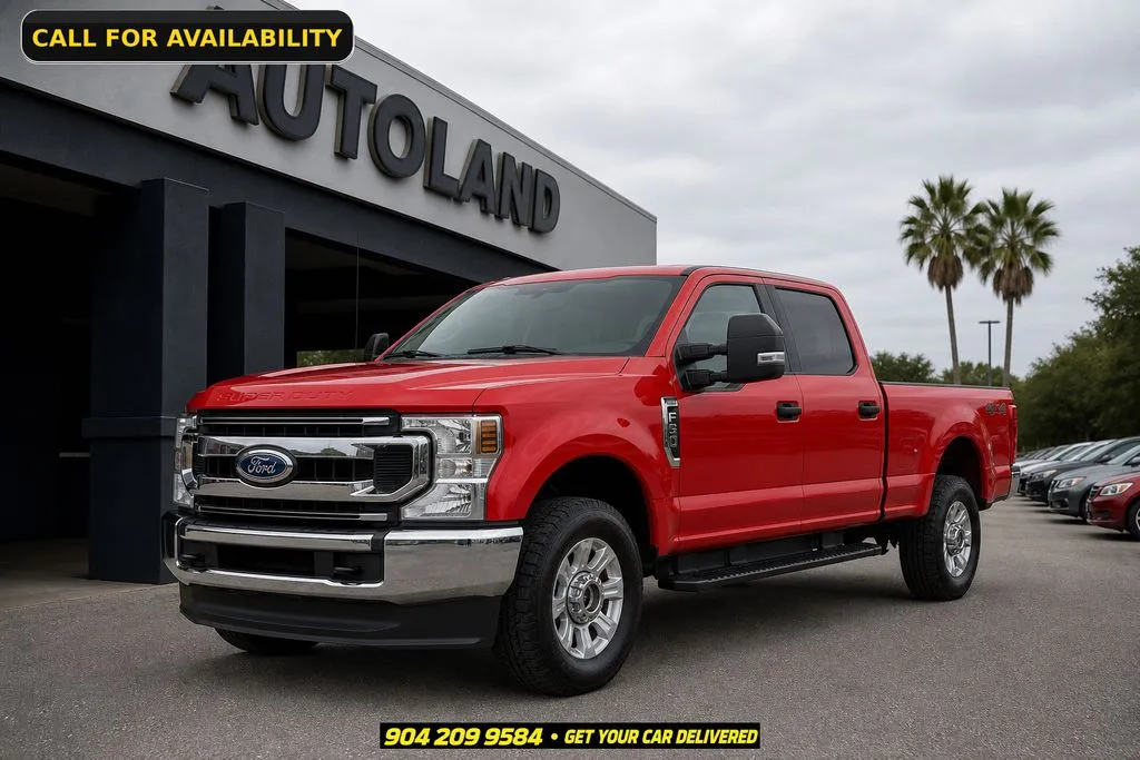 Red 2020 Ford F-250SD XL for sale in Jacksonville, FL
