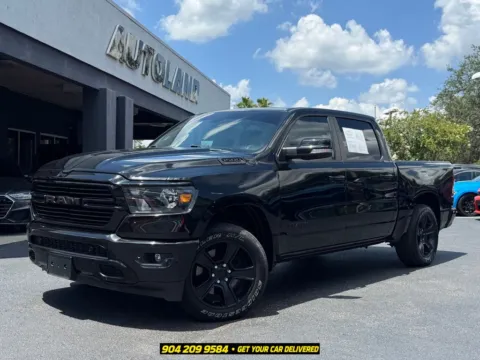 Black 2020 Ram 1500 Big Horn/Lone Star for sale in Jacksonville, FL