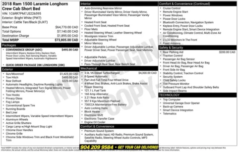 Another view of 2018 Ram 1500 Laramie Longhorn for sale in Jacksonville, FL at AUTOLAND