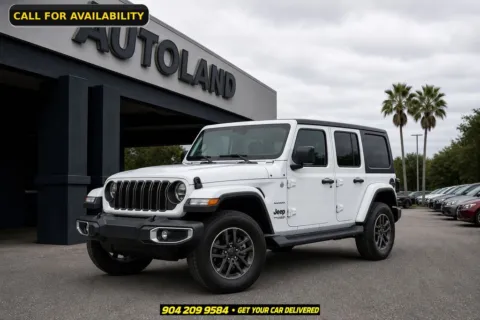 White 2025 Jeep Wrangler Sahara for sale in Jacksonville, FL