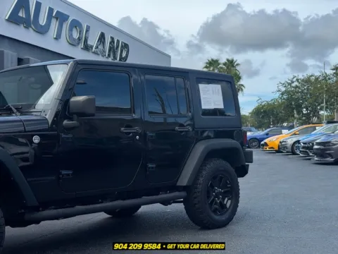 Another view of 2018 Jeep Wrangler JK Unlimited Sport for sale in Jacksonville, FL at AUTOLAND
