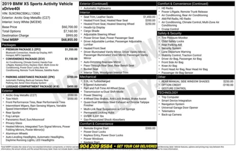 Photos of 2019 BMW X5 xDrive40i for sale in Jacksonville, FL at AUTOLAND