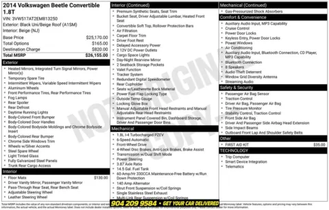 Photos of 2014 Volkswagen Beetle 1.8T for sale in Jacksonville, FL at AUTOLAND
