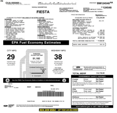 Photos of 2011 Ford Fiesta SE for sale in Jacksonville, FL at AUTOLAND