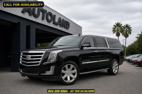 Black 2016 Cadillac Escalade ESV Luxury for sale in Jacksonville, FL