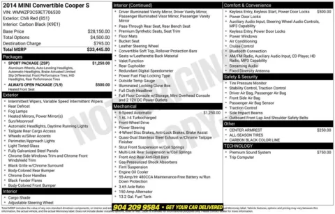 Photos of 2014 MINI Cooper S for sale in Jacksonville, FL at AUTOLAND