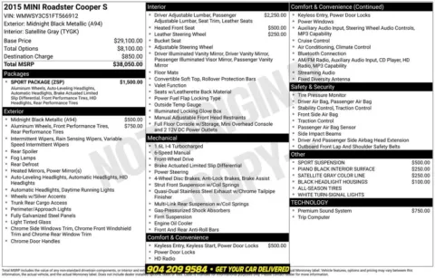 Photos of 2015 MINI Cooper S for sale in Jacksonville, FL at AUTOLAND