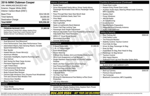 Photos of 2016 MINI Cooper Clubman for sale in Jacksonville, FL at AUTOLAND