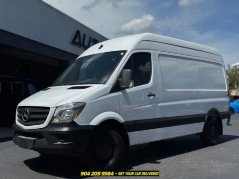 White 2017 Mercedes-Benz Sprinter 2500 Cargo 144 WB for sale in Jacksonville, FL