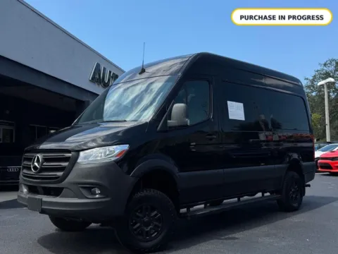 Black 2019 Mercedes-Benz Sprinter 2500 Cargo 144 WB for sale in Jacksonville, FL