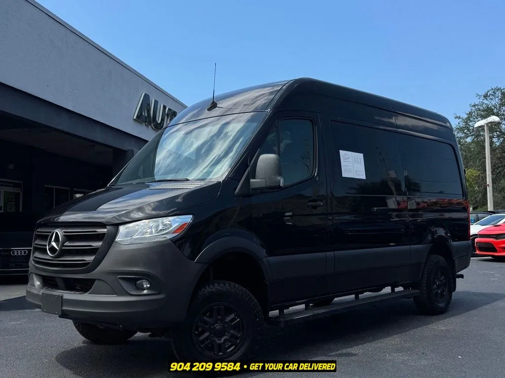 Black 2019 Mercedes-Benz Sprinter 2500 Cargo 144 WB for sale in Jacksonville, FL