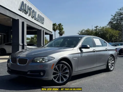 Gray 2016 BMW 5 Series 528i xDrive for sale in Jacksonville, FL