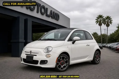 White 2012 Fiat 500 Sport for sale in Jacksonville, FL