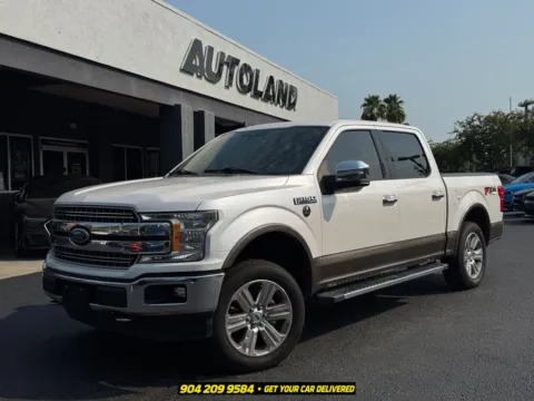 White 2019 Ford F-150 Lariat for sale in Jacksonville, FL