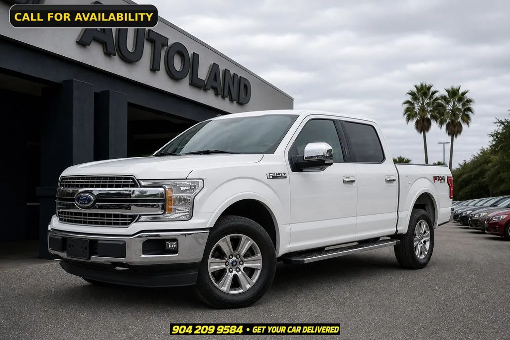 White 2019 Ford F-150 Lariat for sale in Jacksonville, FL