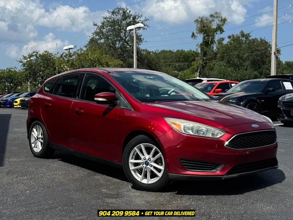Red 2015 Ford Focus SE for sale in Jacksonville, FL