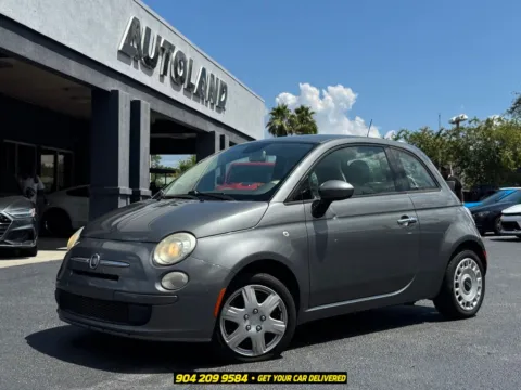 Gray 2013 Fiat 500 Pop for sale in Jacksonville, FL