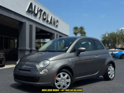 Gray 2013 Fiat 500 Pop for sale in Jacksonville, FL