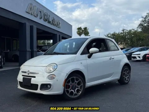 White 2013 Fiat 500 Sport for sale in Jacksonville, FL