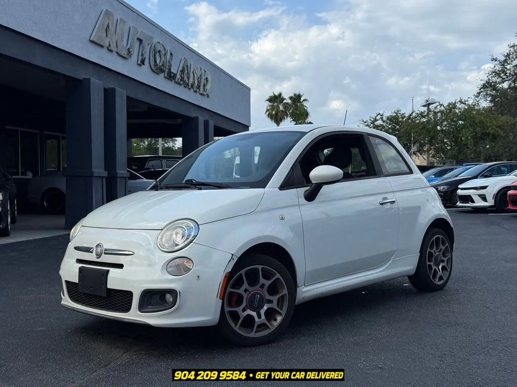 White 2013 Fiat 500 Sport for sale in Jacksonville, FL