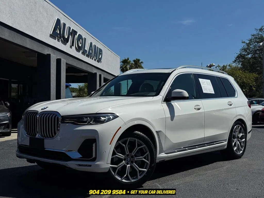 White 2019 BMW X7 xDrive40i for sale in Jacksonville, FL