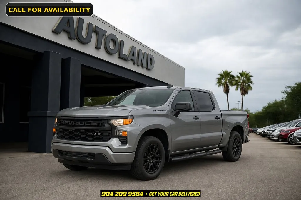 Gray 2024 Chevrolet Silverado 1500 Custom for sale in Jacksonville, FL