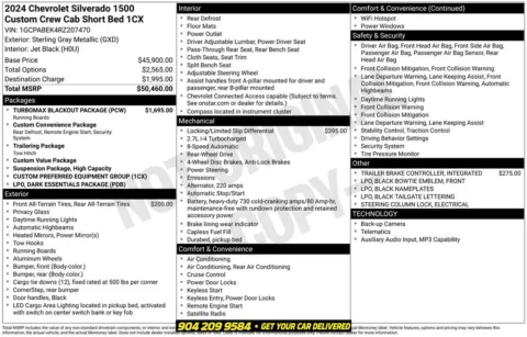 Photos of 2024 Chevrolet Silverado 1500 Custom for sale in Jacksonville, FL at AUTOLAND