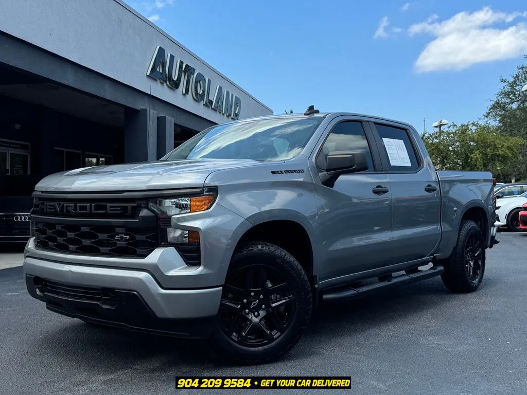 Gray 2024 Chevrolet Silverado 1500 Custom for sale in Jacksonville, FL