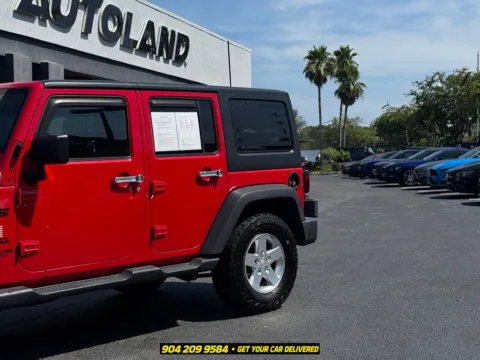 Another view of 2017 Jeep Wrangler Unlimited Sport for sale in Jacksonville, FL at AUTOLAND