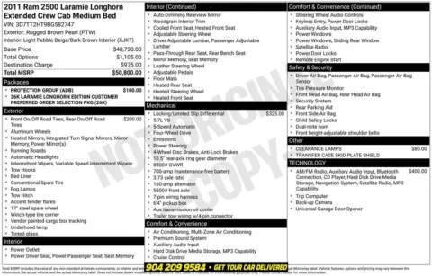 Photos of 2011 Ram 2500 Laramie Longhorn for sale in Jacksonville, FL at AUTOLAND