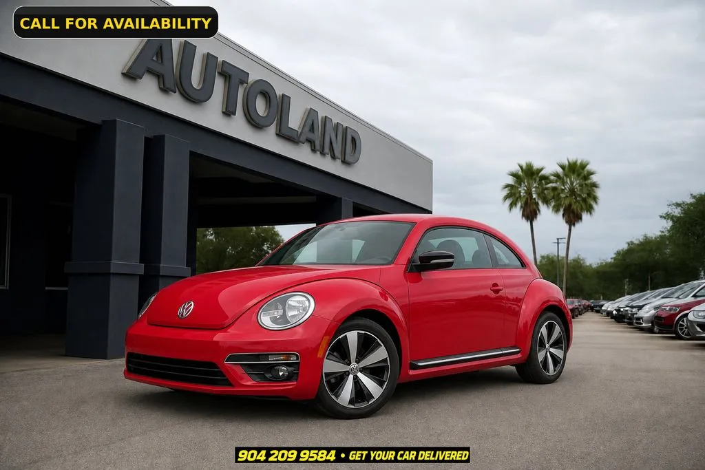 Red 2014 Volkswagen Beetle 2.0T R-Line for sale in Jacksonville, FL