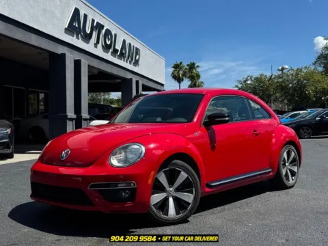 Red 2014 Volkswagen Beetle 2.0T R-Line for sale in Jacksonville, FL